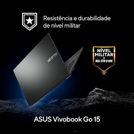 Notebook ASUS Vivobook Go 15 Ryzen 5 7520U 8GB RAM SSD 512GB 15,6" Full HD Windows 11 - Imagem 4