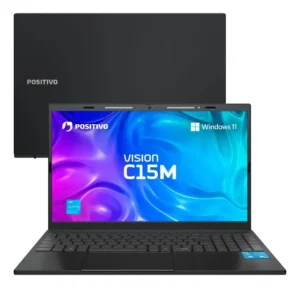 Notebook Positivo Vision C15M Intel Celeron N4500 4GB SSD 128GB Tela Full HD 15,6" Windows 11