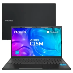Notebook Positivo Vision C15M Intel Celeron N4500 4GB SSD 128GB Tela Full HD 15,6" Windows 11