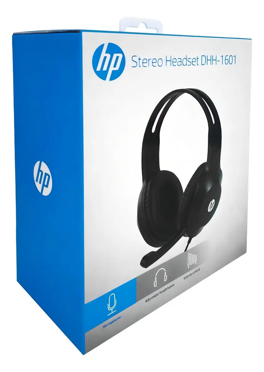 Headset Gamer HP DHH-1601 Preto com Microfone Flexível P2 3,5mm - Imagem 7